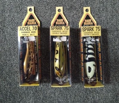 TIEMCO Bassmania Spark 75 Köder 3er Set Japan
