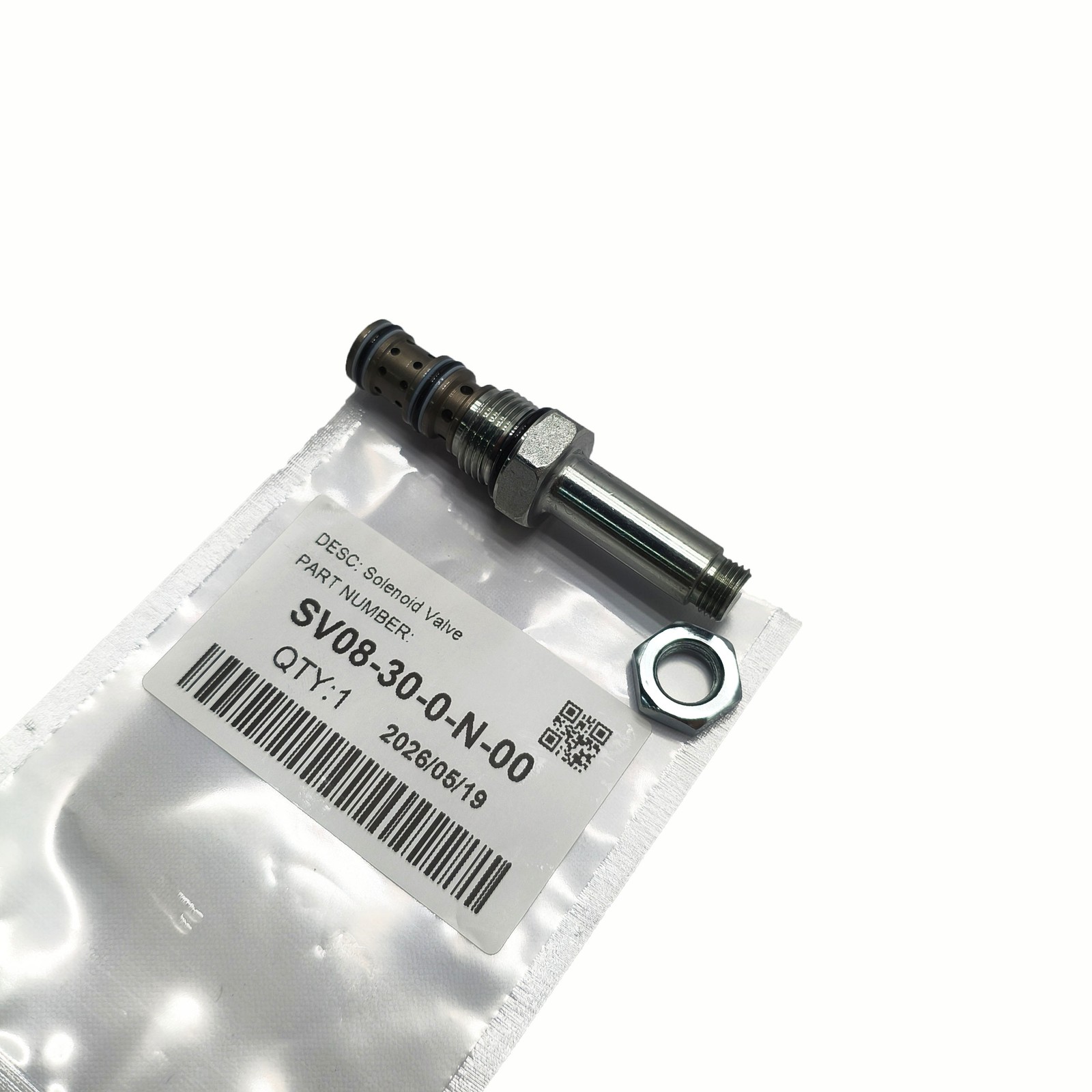 SV08-30-0-N-00 Spool Valve 3-Way 4 GPM Solenoid For Hydraulic Cartridge Valve