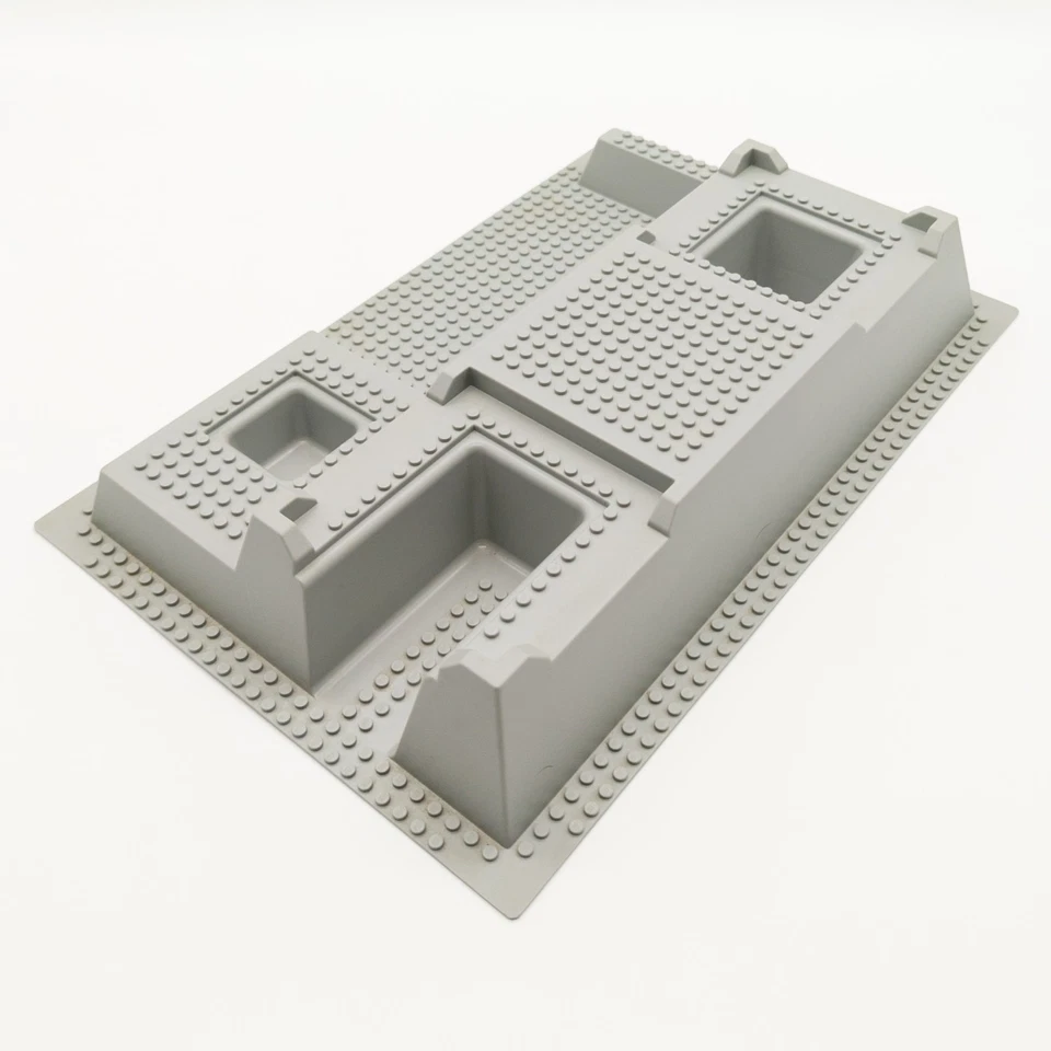 LEGO® 3D Grundplatte 51542 Grau Raised 32x48x6 Polizeistation City Gebäudeplatte - Bild 2 von 4