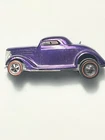 Hot Wheels Redlines Purple 1936 Ford Coupe Diecast Car Redline Wheels 1:64
