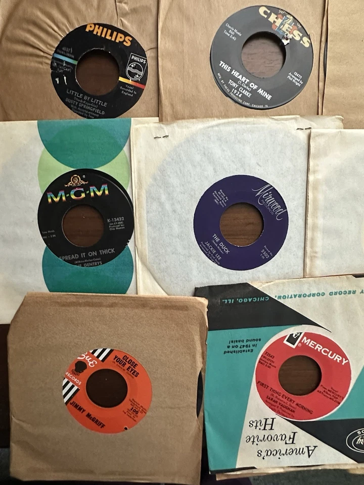 Lot of 15 Vintage 45 RPM Records 50s–60s Dusty Springfield David Jones - Изображение 4 из 4