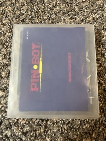Pin Bot NES Game And Manual With Clear Case