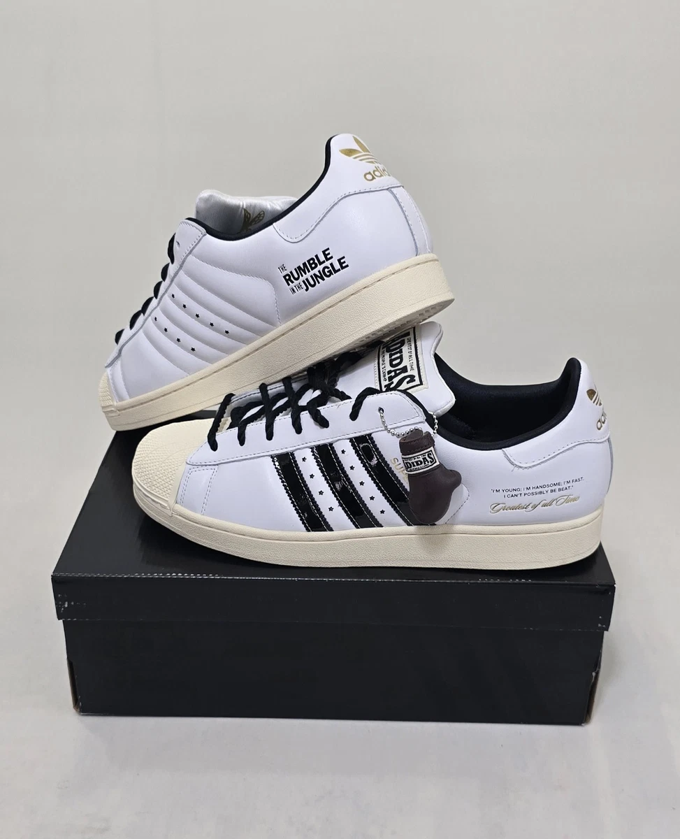 adidas gazelle silver green womens adidas Superstar 'Muhammad Ali - Core Black' | Brown