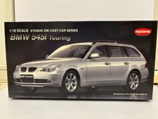Kyosho 1/18 BMW 545i Touring E61 Silver Diecast Model Car Unused with box