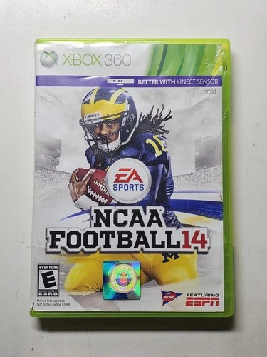 NCAA Football 14 CIB (Microsoft Xbox 360) Complete In Box, Tested, Clean Disc