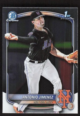 2025 Bowman Draft #BDC-56 Antonio Jimenez Chrome