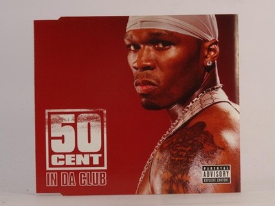 50 CENT IN DA CLUB (J73) 4 Track CD Single including Picture Sleeve AFTERMATH