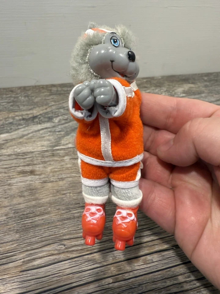 Get Along Gang Cremallera Gato Lápiz Abrazador Clip-On, 1984 American Greetings Foto 3 de 4