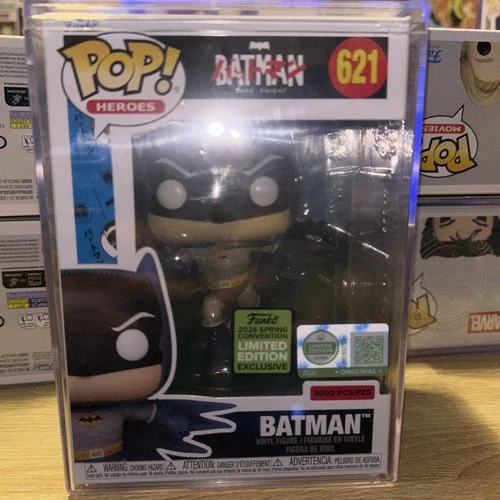 IN HAND | Funko ECCC Pop! Batman (Bat-Manga!) with Pop! Protector LE 5000