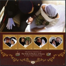 Papua New Guinea 2018. Royal Wedding (MNH OG **) Miniature Sheet