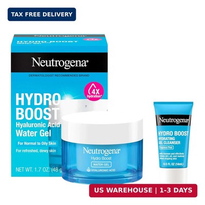 Neutrogena Hydro Boost Water Gel, Hyaluronic Acid Facial Moisturizer for Normal
