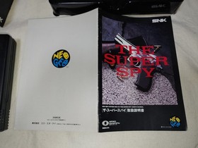 THE SUPER SPY Neo Geo AES SNK Japan Import Free shipping FedEx DHL NGH-011