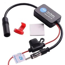 Car Auto Stereo Fm Am Radio Signal Antenna Aerial Signal Amp Amplifier Booster Car Auto Stereo Fm Am Radio Signal Antenna Aerial Signal Amp Amplifier Booster