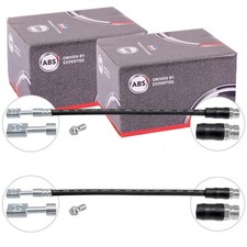 2X A.B.S. BREMSSCHLAUCH BREMSSCHLÄUCHE 365mm HINTEN passend für AUDI A5 A6 A7
