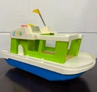 Vintage 1972 Fisher Price Little People Houseboat #985