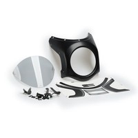 Puig SEMI-FAIRED Screen FUR Triumph Street Twin 16-22 Light SMOKE-SCHWARZ