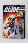 Vintage 1985 GI Joe Tomax Crimson Guard Commander on Reproduction Card