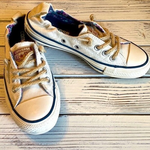 cream converse laces