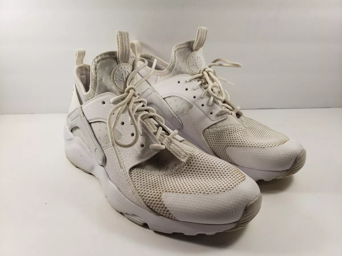 Nike Huarache Run Ultra GS Unisex Kid White 847569-100 - Size 7Y | eBay