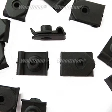 100 Pcs 5.5mm Hole Screw Mounting Clips Wheel Arch Cover Fender Flare Fastener