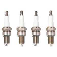 F6TC SPARK PLUG FOR GENERATORS LAWNMOWERS Stens 131-047 N9YC (4-Pack)