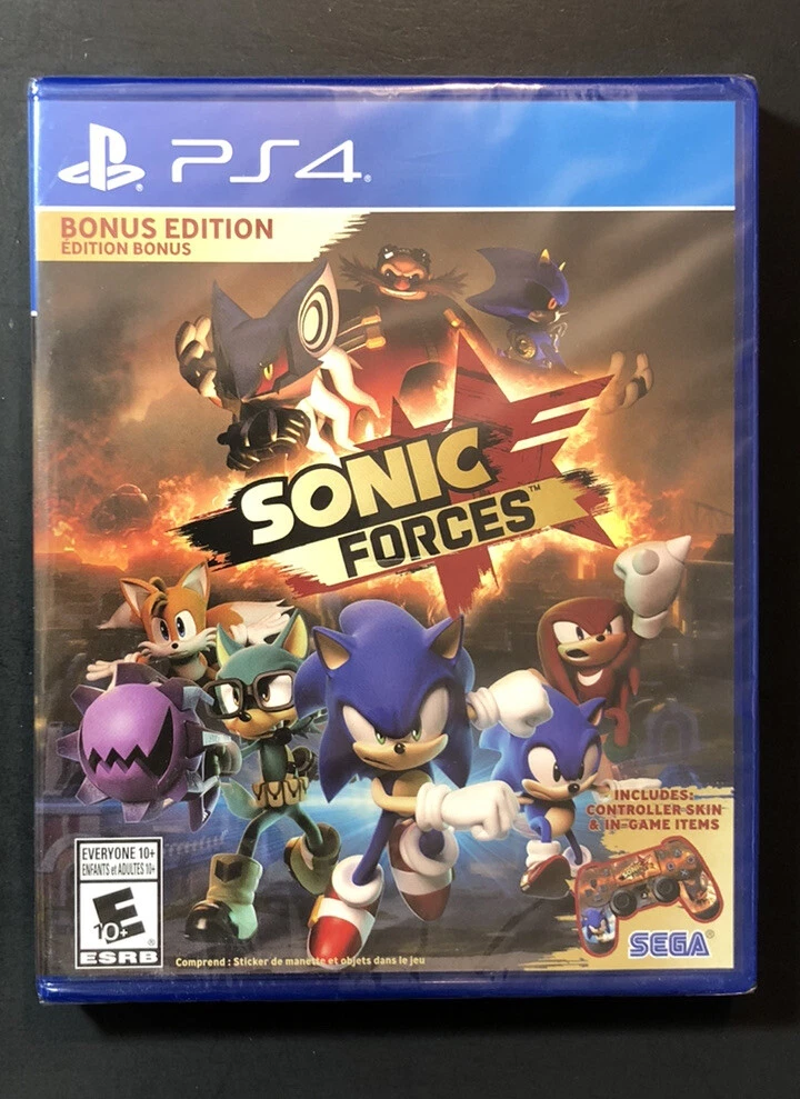 Sonic Forces [ Launch Bonus Edition ] (PS4) NEW