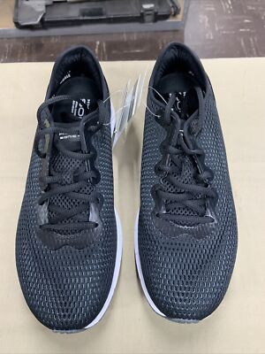 Men's Under Armour HOVR SONIC 4 3023543-002 Black-White-White Running Shoes Sz 9