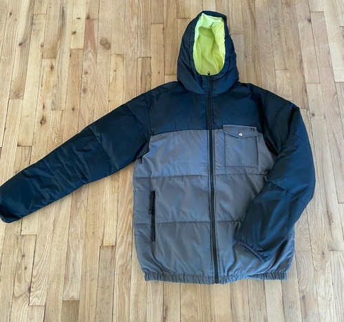 Grey Puffer Jacket - Large 