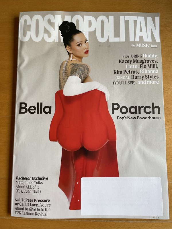 MUSIC ISSUE 2 April 2022 ~ COSMOPOLITAN MAGAZINE ~ Bella Poarch COVER Cosmo NEW