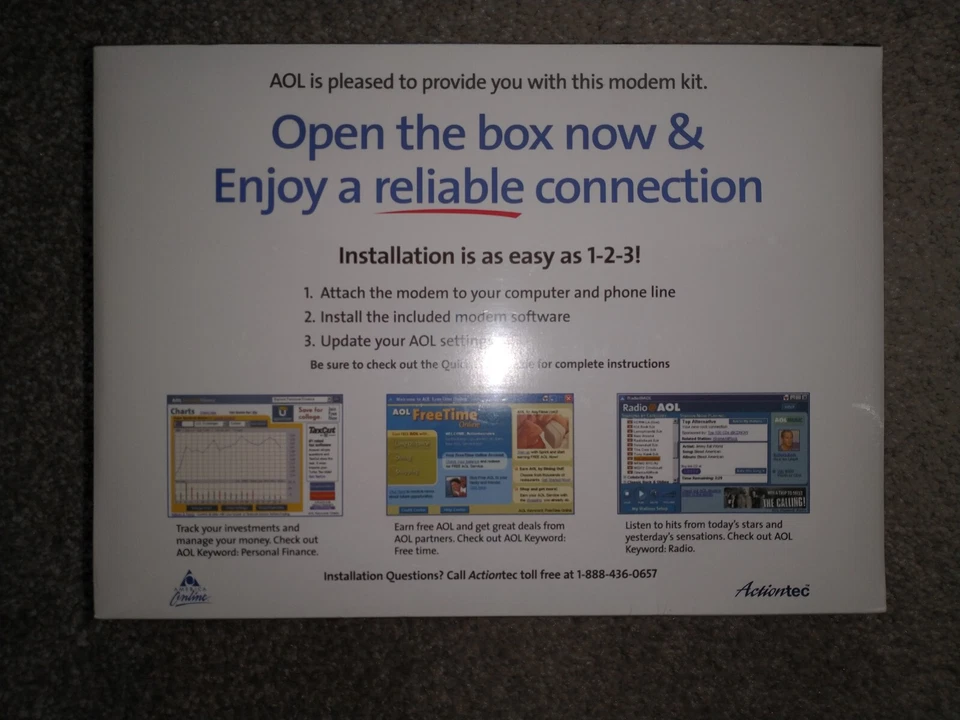 Actiontec Modem Kit from AOL - Image 2 of 4