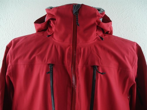 NWT Men's L NuDown Mount Tallac Jacket Chili Red Recco Ski Snowboard Waterproof - Picture 4 of 24