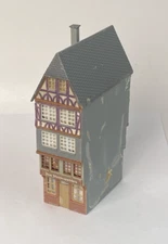 Faller HO City Row Building Romerberg #2 2" x 4" x 6-1/8" Heavy Glue On Sides
