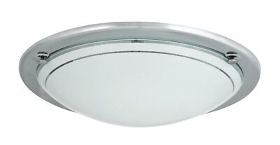 Rabalux 5143 ceiling light 2 spots UFO, E27, silver, round, standard, ø380mm