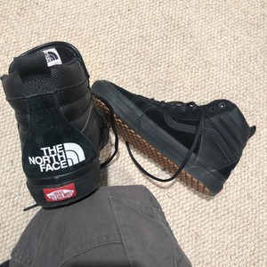 vans sk8 hi north face