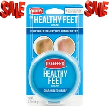 O'Keeffe'S for Healthy Feet Cream (2.7 Oz.) Jar for Extremely Dry, Cracked Feet