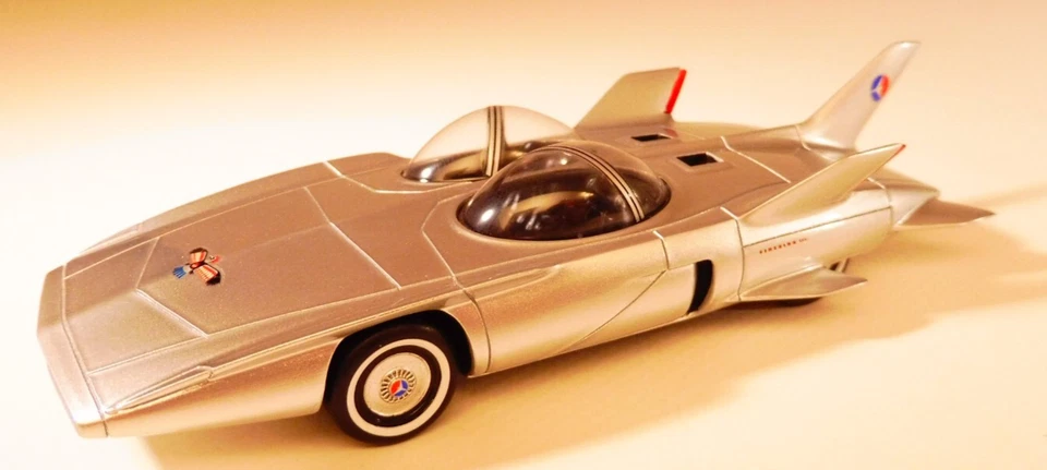 1/43 Bizarre GM Firebird 3 (1958) - Silver - Image 3 of 4