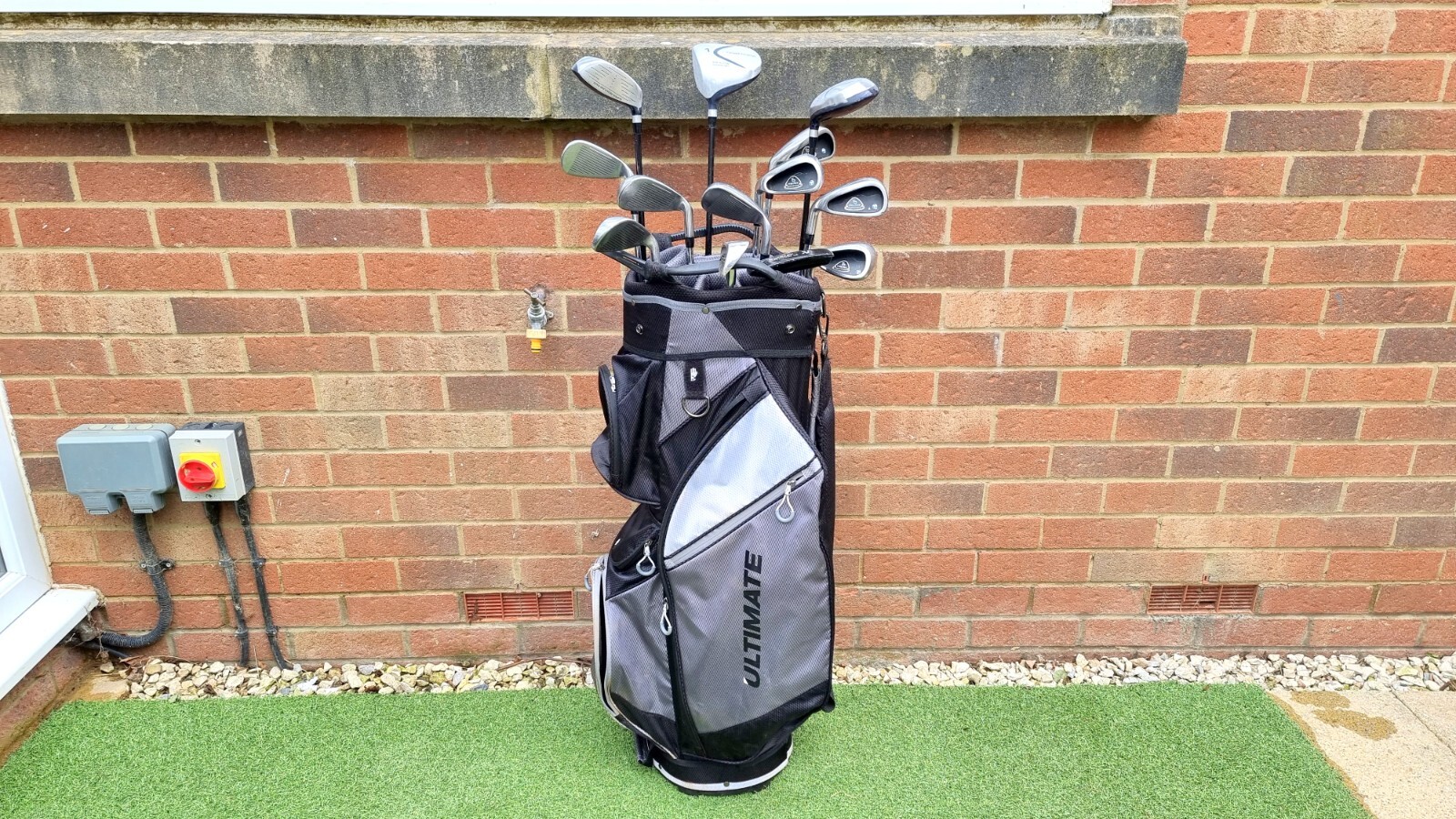 Mens Full Set Of Left Hand Prism & John Letters Golf Clubs Ultimate Bag & Extras eBay