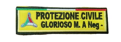 Toppa Ricamata Croce Rossa Italiana 12x3 Cm - Con Velcro Per Divise - Foto 8