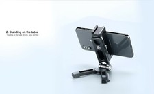   US Dealer  Leofoto PS-2 Multi-Functional Foldable Cellphone Stand Arca Black 