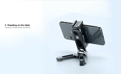 【US Dealer】Leofoto PS-2 Multi-Functional Foldable Cellphone Stand Arca (Black)