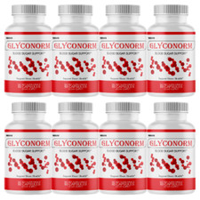 Glyconorm Blood Sugar Support Managing Blood Sugar  Pressure - 8 Bottles