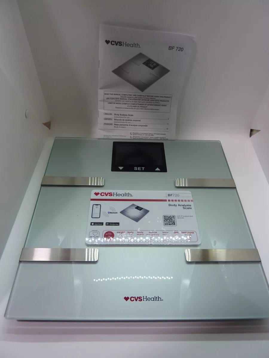 How To Operated CVS Health Scale BF720 Digital Bluetooth