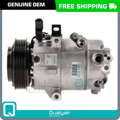 AC Compressor OEM VS14M fits Hyundai Elantra GT / Kia Forte, Forte