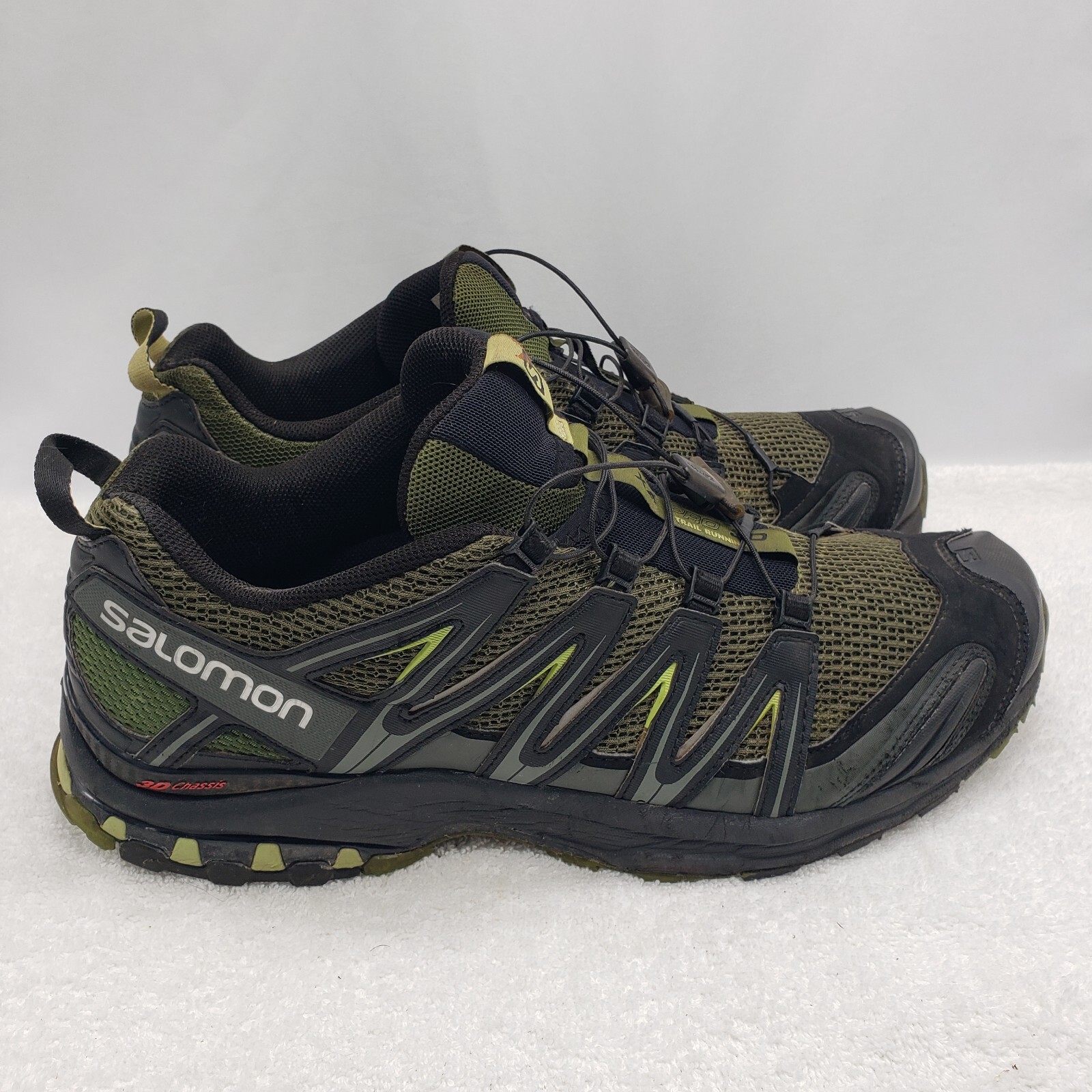 Salomon XA Pro 3D telaio da uomo taglia 13 392519 grigio Volt scarpe da trekking