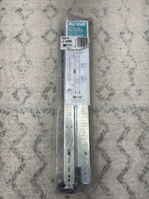 Knape & Vogt Drawer Slides 20'' Side Mount Heavy Duty 150lb Capacity (508MM)