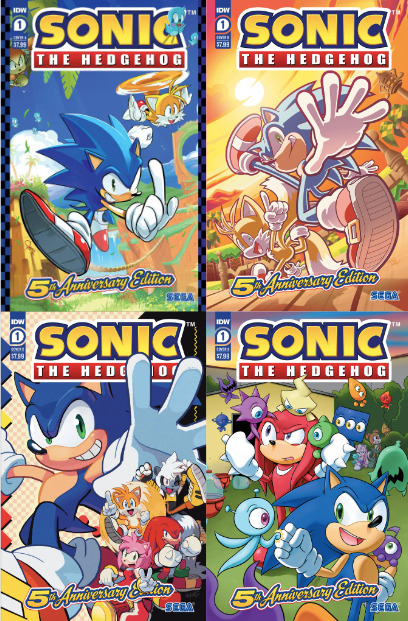 Sonic The Hedgehog #66 B Oz Variant (10/25/2023) Idw