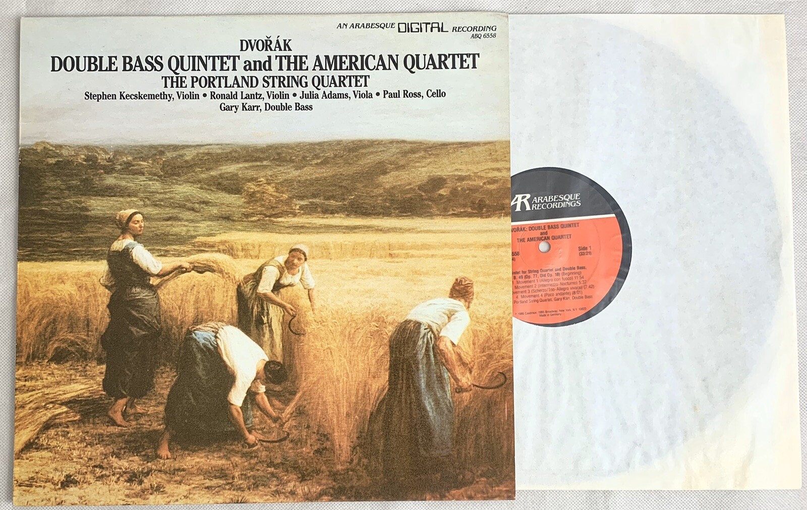 Dvorák Double Bass Quintet & The American Quartet. The Portland String