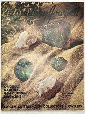 Lapidary Journal Magazine October 1977 Australian Opal