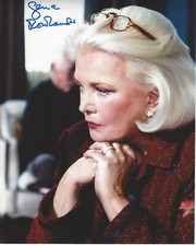 ACTRESS GENA ROWLANDS SIGNED AUTHENTIC 'THE NOTEBOOK' 8X10 PHOTO B w/COA 
