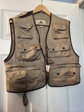 Stansport Men's Fly Fishing Multi Pocket Vest Large (Hunting Photographers)